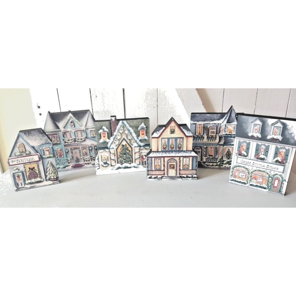 6 Brandywine Woodcraft of Yorktown, VA City Store Fronts/Places 1990's Shelf Sit